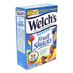 Welch's Mixed Fruit Snacks, 0.9 oz., Box Of 66 Pouches