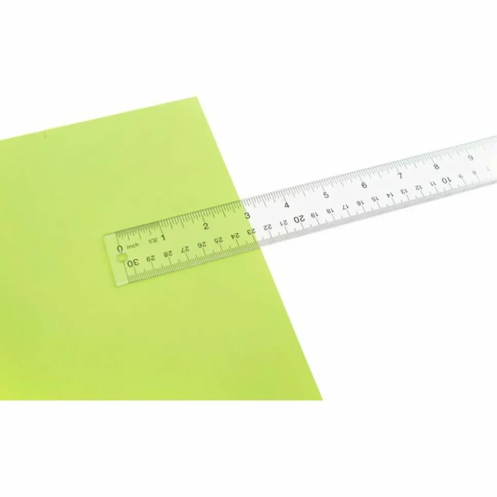 Westcott Acrylic See-Through Ruler, 12"