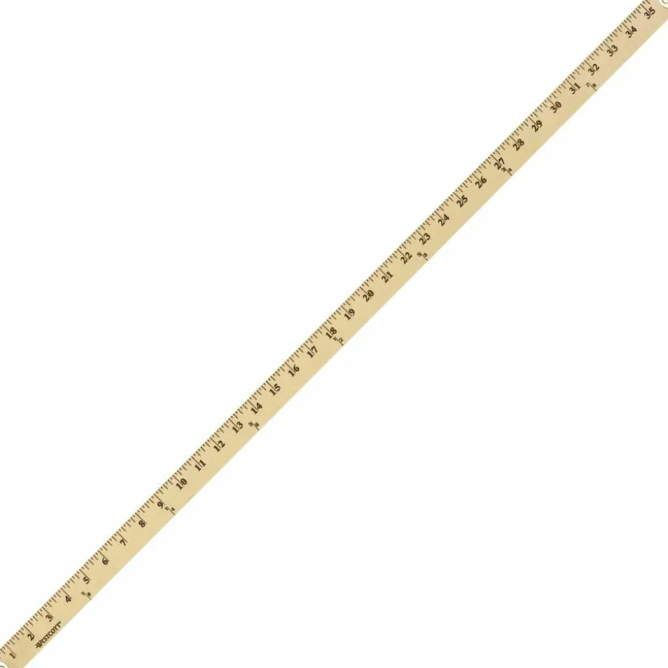 Westcott Extra Heavy-Duty Wood Yardstick