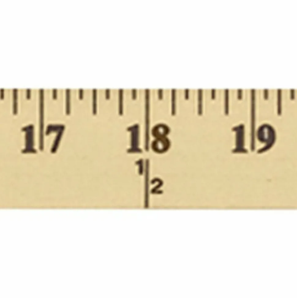 Westcott Extra Heavy-Duty Wood Yardstick