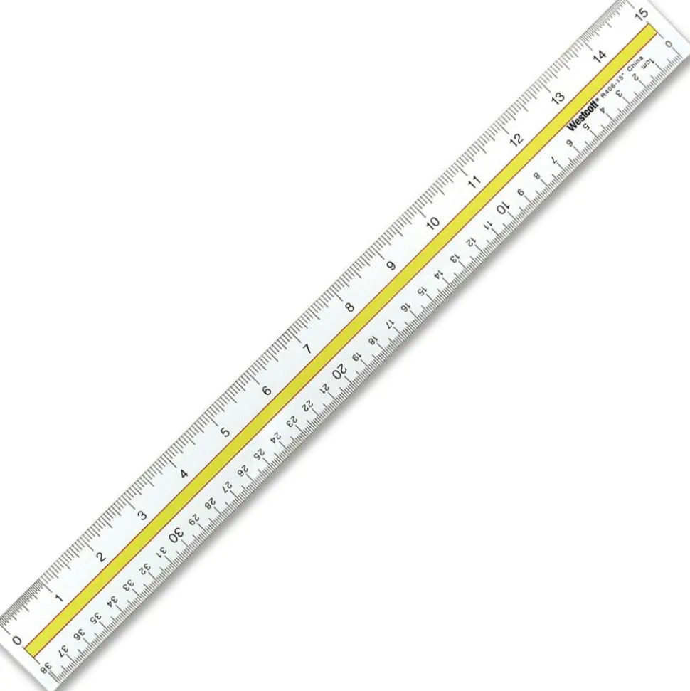 Westcott Highlighting Ruler, 15"