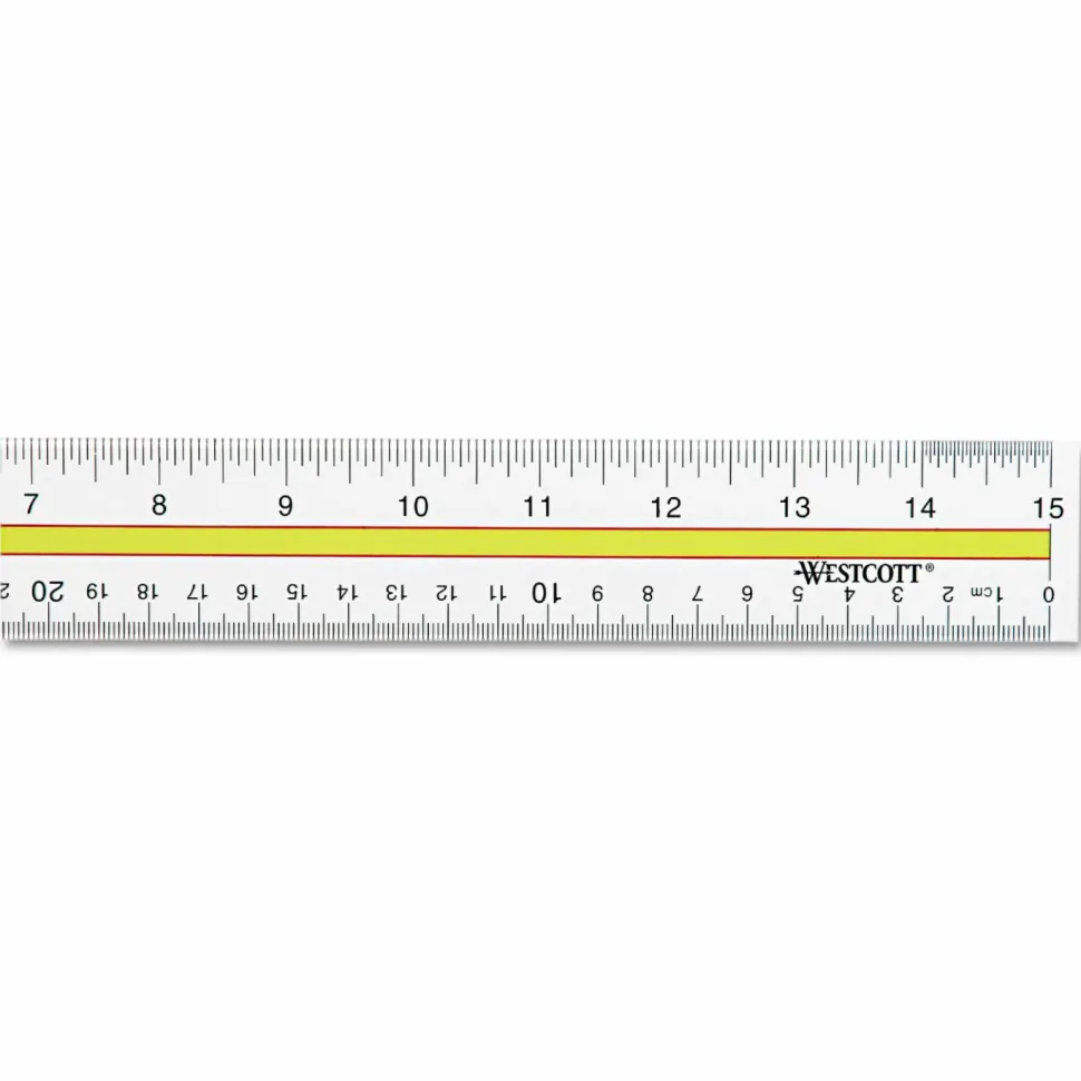 Westcott Highlighting Ruler, 15"