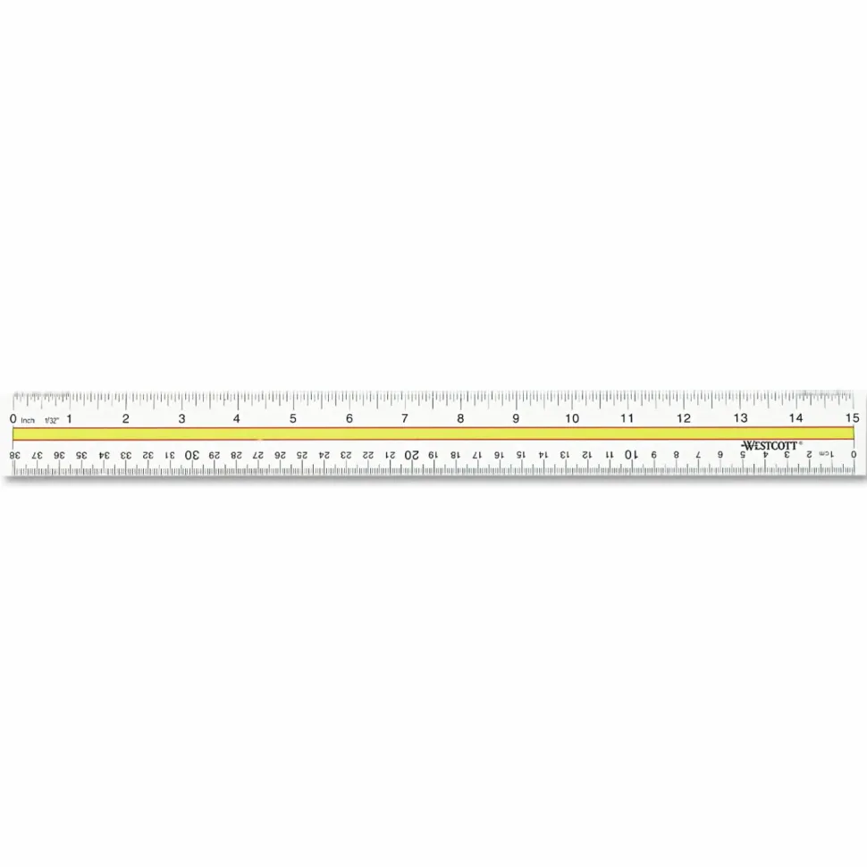 Westcott Highlighting Ruler, 15"