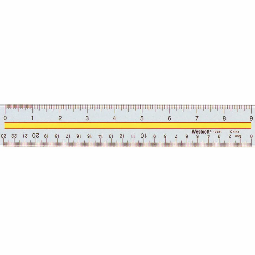 Westcott Highlighting Ruler, 15"