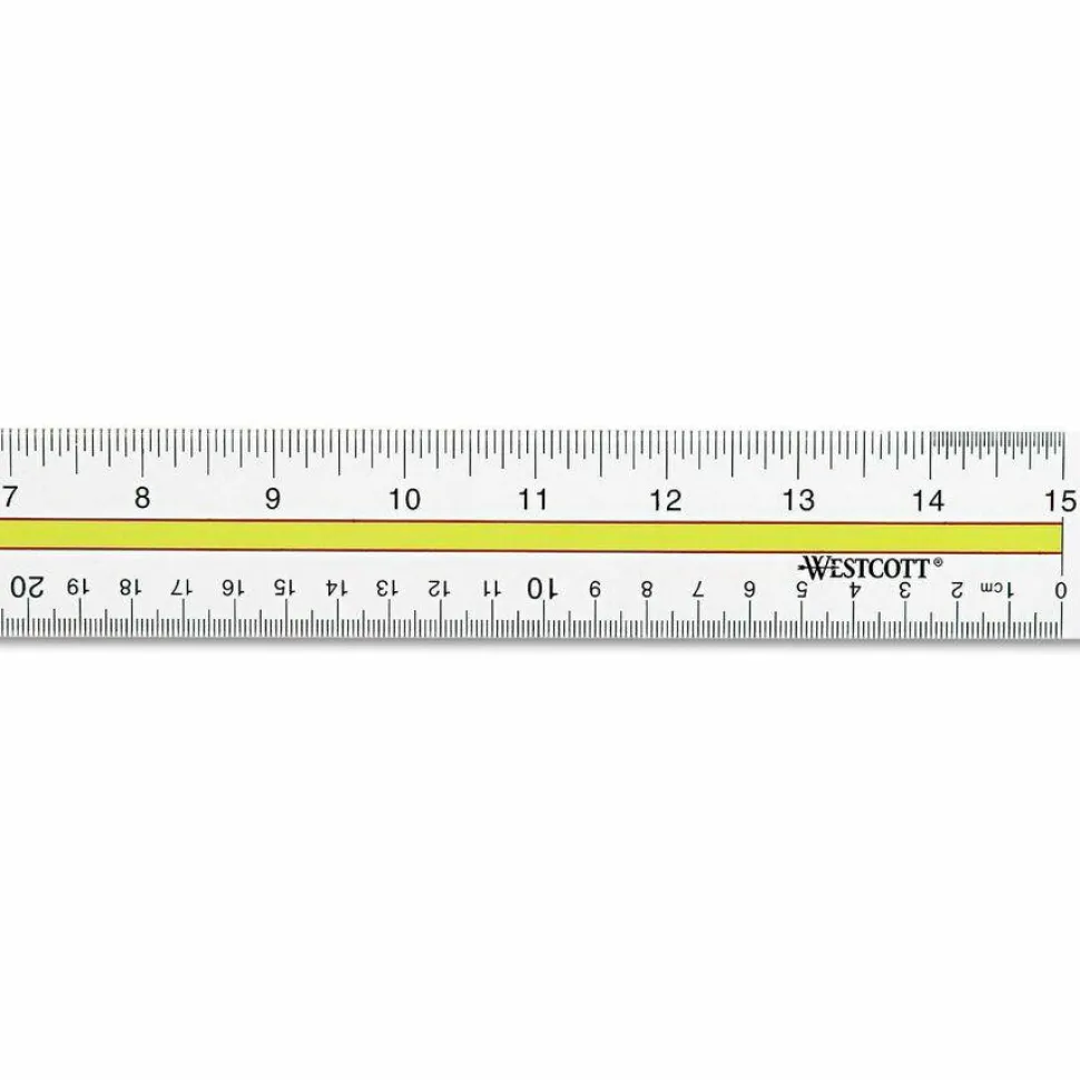 Westcott Highlighting Ruler, 15"