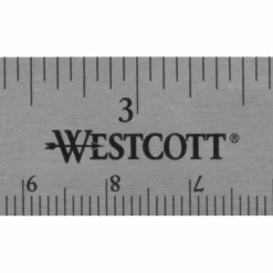 Westcott Stainless Steel Ruler, 6