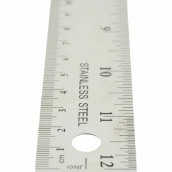 Westcott Stainless Steel Ruler, 12