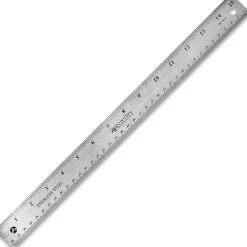 Westcott Stainless Steel Ruler, 15"/38cm
