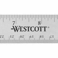 Westcott Stainless Steel Rulers, 15