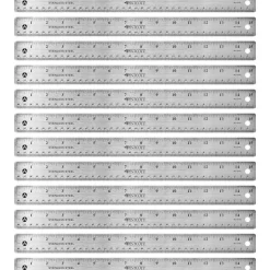 Westcott Stainless Steel Rulers, 15