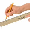 Westcott Wood Ruler, Single Edge, 12"