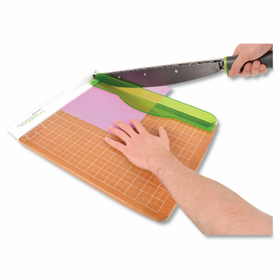 Westcott CarboTitanium Guillotine Heavy-Duty Trimmer, 15"