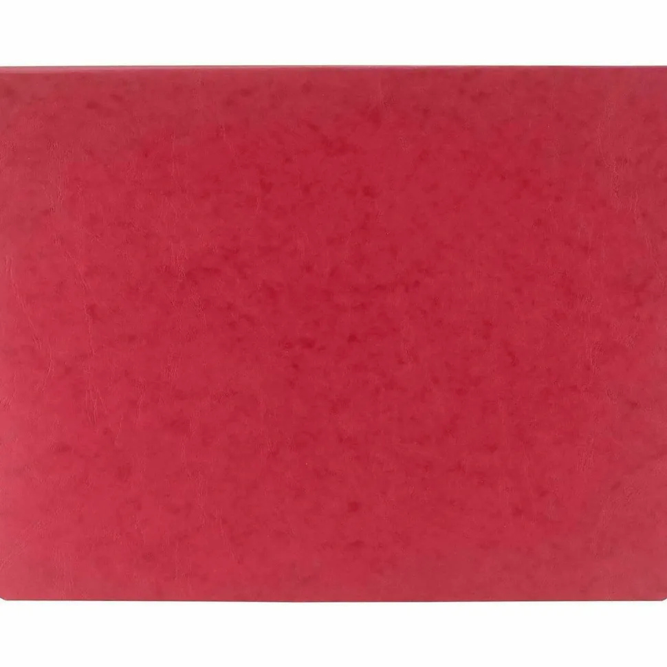 Wilson Jones Presstex Data Binder With Retractable Hooks, 60% Recycled, Executive Red