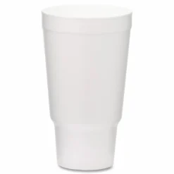 WinCup Foam Drink Cups, 32 oz, White, 400/Carton