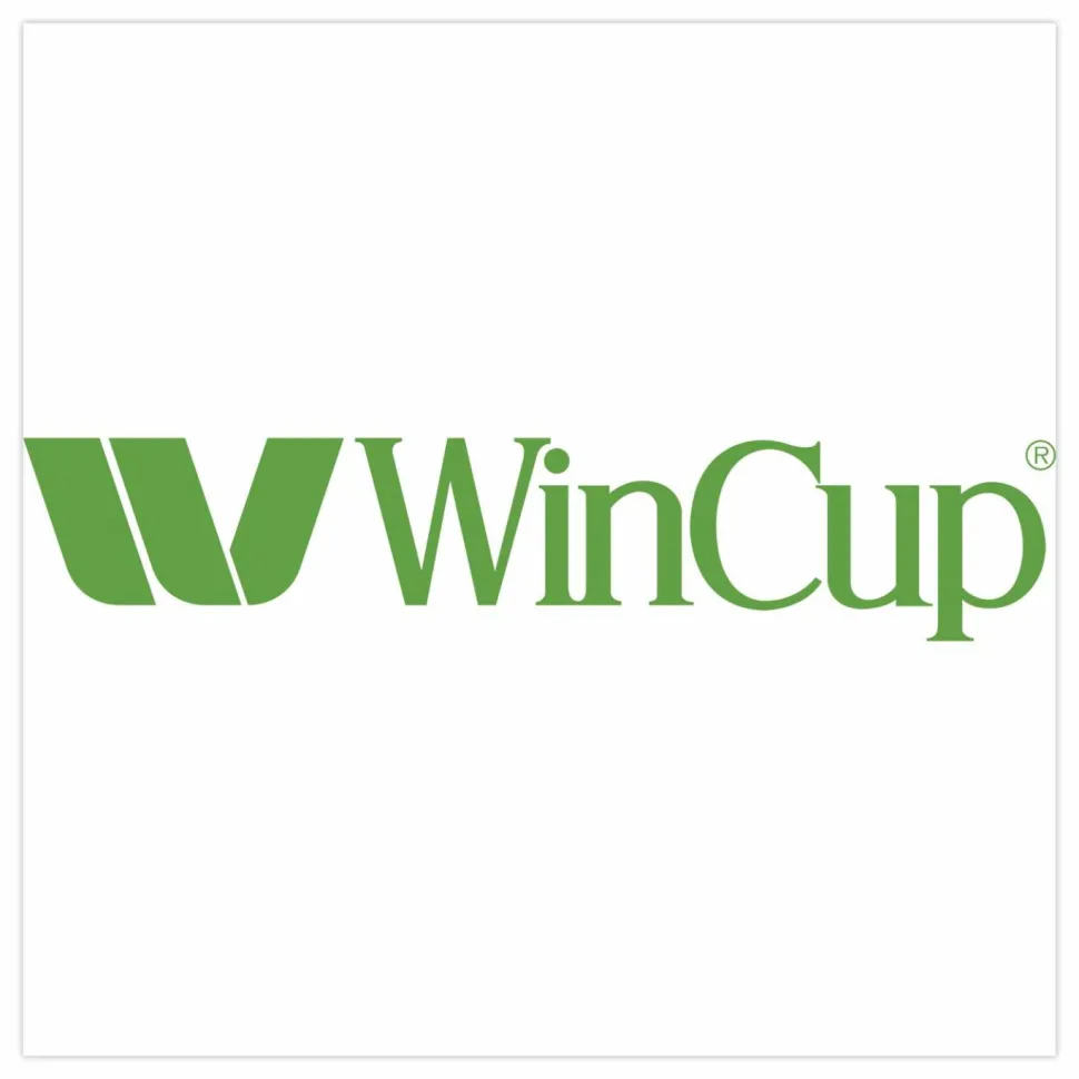 WinCup Plastic Lids for Foam Cups and Bowls, Slotted, Fits 8 oz to 10 oz Hot Cup, Translucent, 1,000/Carton