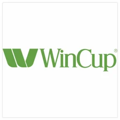WinCup Plastic Lids for Foam Cups and Bowls, Slotted, Fits 8 oz to 10 oz Hot Cup, White, 1,000/Carton