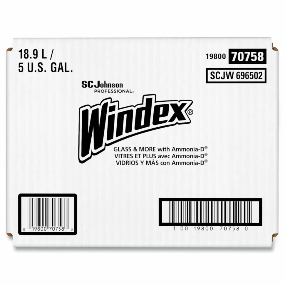 Windex Bag-In-A-Box Glass Cleaner, 640 Oz Container