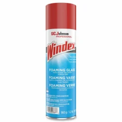 Windex Foaming Glass Cleaner, 20 oz Aerosol Spray, 6/Carton