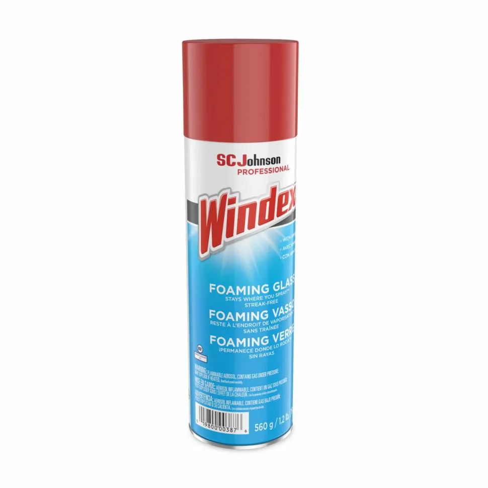 Windex Foaming Glass Cleaner, 20 oz Aerosol Spray