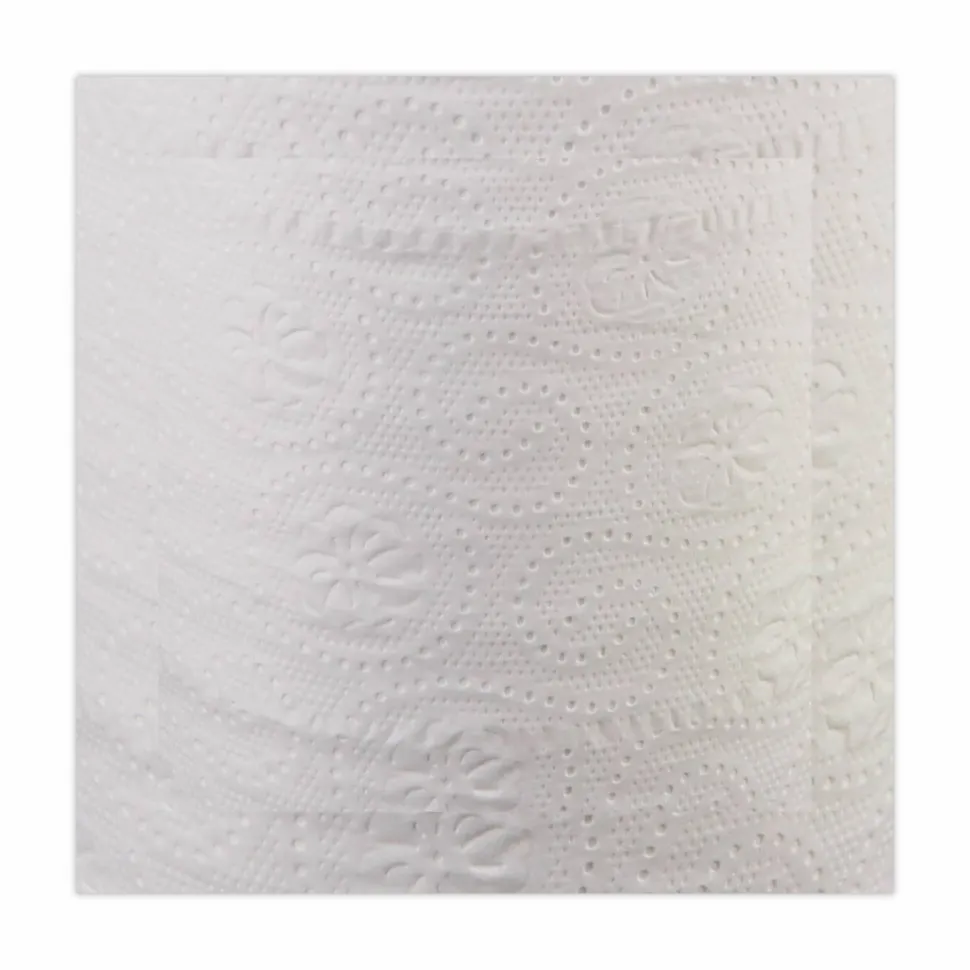 Windsoft Bath Tissue, Individually Wrapped Rolls, Septic Safe, 2-Ply, White, 500 Sheets/Roll, 96 Rolls/Carton