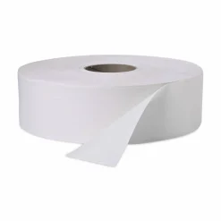Windsoft Jumbo Roll Bath Tissue, Septic Safe, 2 Ply, White, 3.4