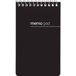 Wirebound Top-Opening Memo Pads, 3