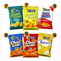 Wise Grab and Snack Variety Pack, Assorted Flavors, 50/Pack