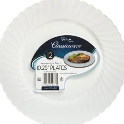 WNA Classicware Plates, Plastic, 10.25