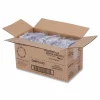 WNA Designerware Plates, Plastic, 6" dia, Clear, 10/Pack, 18 Packs/Carton