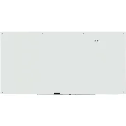 WorkPro Magnetic Glass Unframed Dry-Erase Whiteboard, 96
