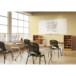 WorkPro Magnetic Glass Unframed Dry-Erase Whiteboard, 96