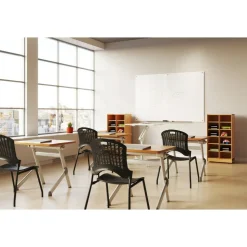 WorkPro Magnetic Glass Unframed Dry-Erase Whiteboard, 72