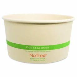 World Centric No Tree Wide Paper Bowls, 32 oz, 5.9