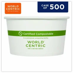 World Centric Paper Bowls, 12 oz, 4.5