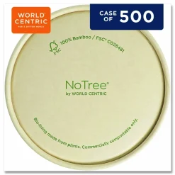 World Centric Paper Lids for Bowls, 4.6