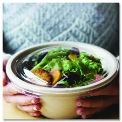 World Centric PLA Lids for Fiber Bowls, 7.5