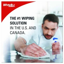 WypAll Foodservice Cloths, 12.5 x 23.5, Blue, 200/Carton
