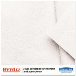 WypAll L20 Towels, BRAG Box, 11.1 x 16.8, Unscented, White, 176/Box