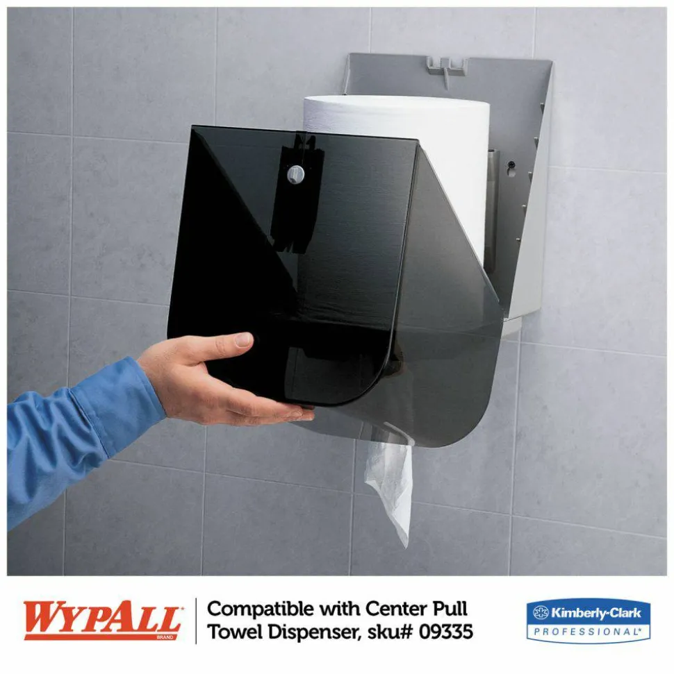 WypAll L40 Towels, Center-Pull, 10 x 13.2, White, 200/Roll, 2/Carton