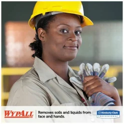 WypAll L40 Towels, Center-Pull, 10 x 13.2, White, 200/Roll, 2/Carton