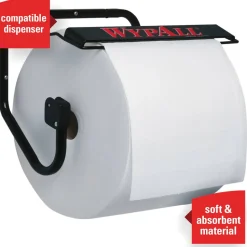 WypAll L40 Towels, Jumbo Roll, 12.5 x 12.2, White, 750/Roll