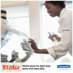 WypAll L10 Towels POP-UP Box, 1-Ply, 12 x 10.25, White, 125/Box, 18 Boxes/Carton