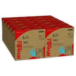 WypAll L20 Towels, POP-UP Box, 4-Ply, 9.1 x 16.8, Unscented, White, 88/Box, 10 Boxes/Carton