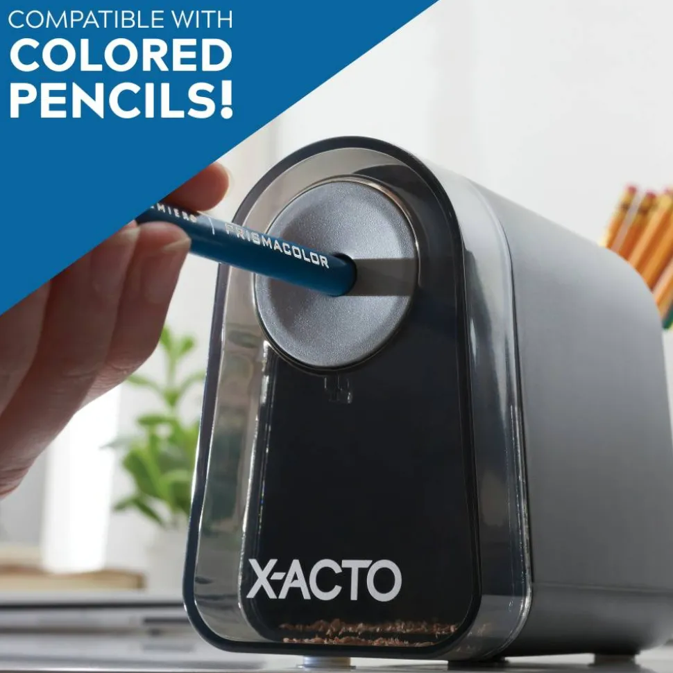 X-ACTO Mighty Mite Electric Pencil Sharpener, Black