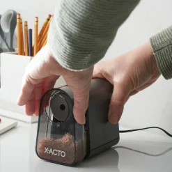 X-ACTO Mighty Mite Electric Pencil Sharpener, Black
