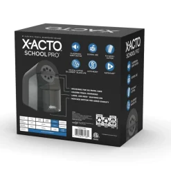 X-ACTO School Pro Electric Pencil Sharpener, Black