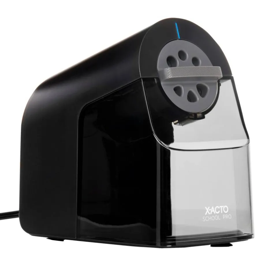 X-ACTO School Pro Electric Pencil Sharpener, Black