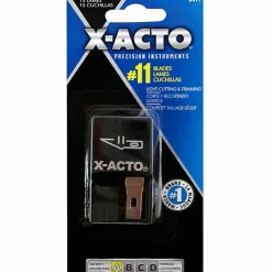 X-Acto Knife Blades, No. 11 Blade With Safety Dispenser, Pack Of 15