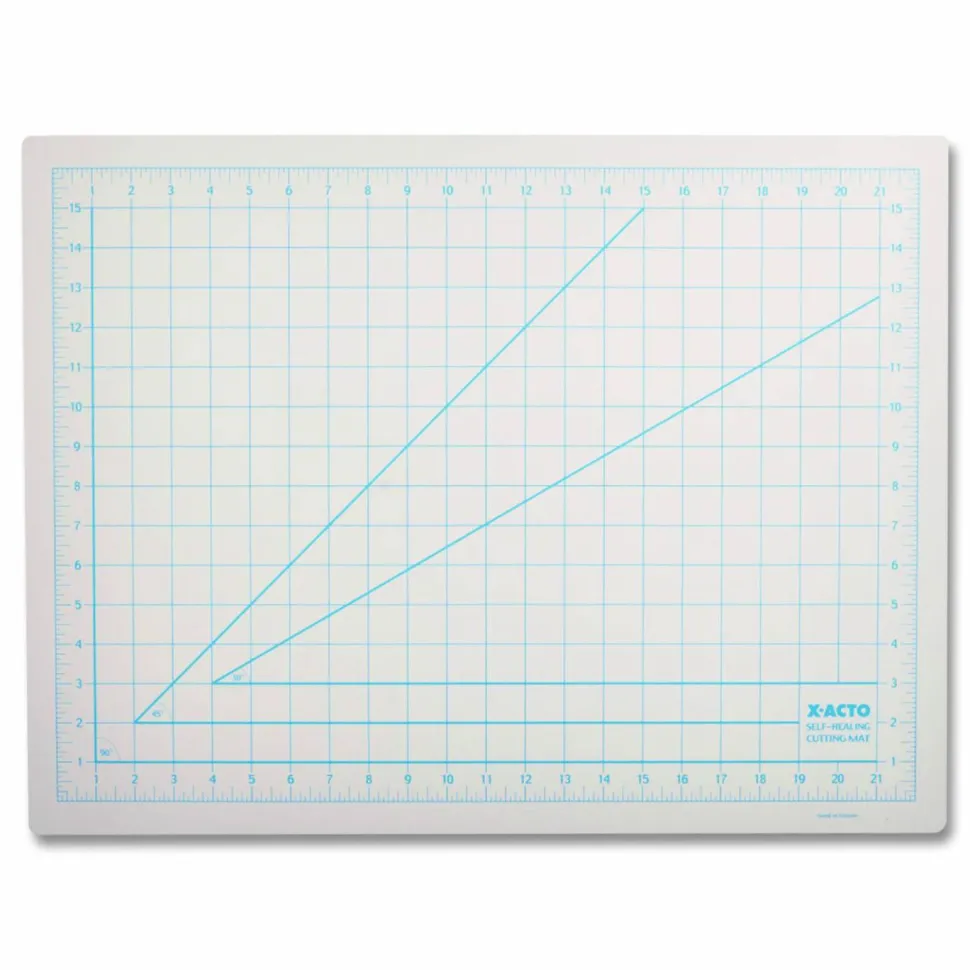 X-Acto Self-Healing Mat, 12" x 18", Green Opaque