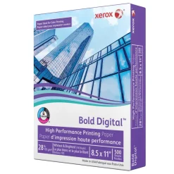 Xerox Bold Digital Printing Paper, Letter Size (8 1/2